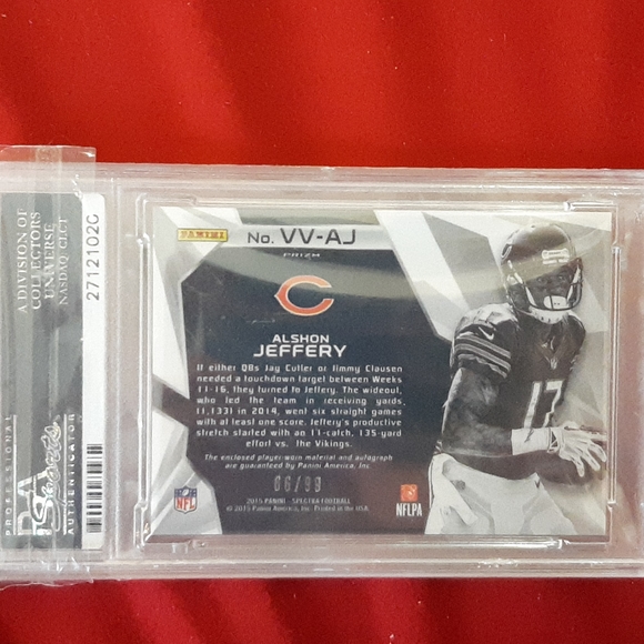 Football Card - Picture 2 of 3